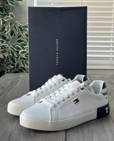 Tommy Hilfiger Rezz zapatillas bajas con cordones- para hombre talla 9 - Image 3