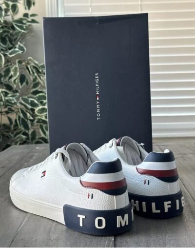 Tommy Hilfiger Rezz zapatillas bajas con cordones- para hombre talla 9 - Image 5